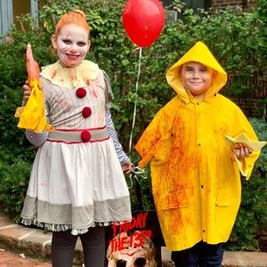 Kid Georgie Raincoat Costume Set - Yellow